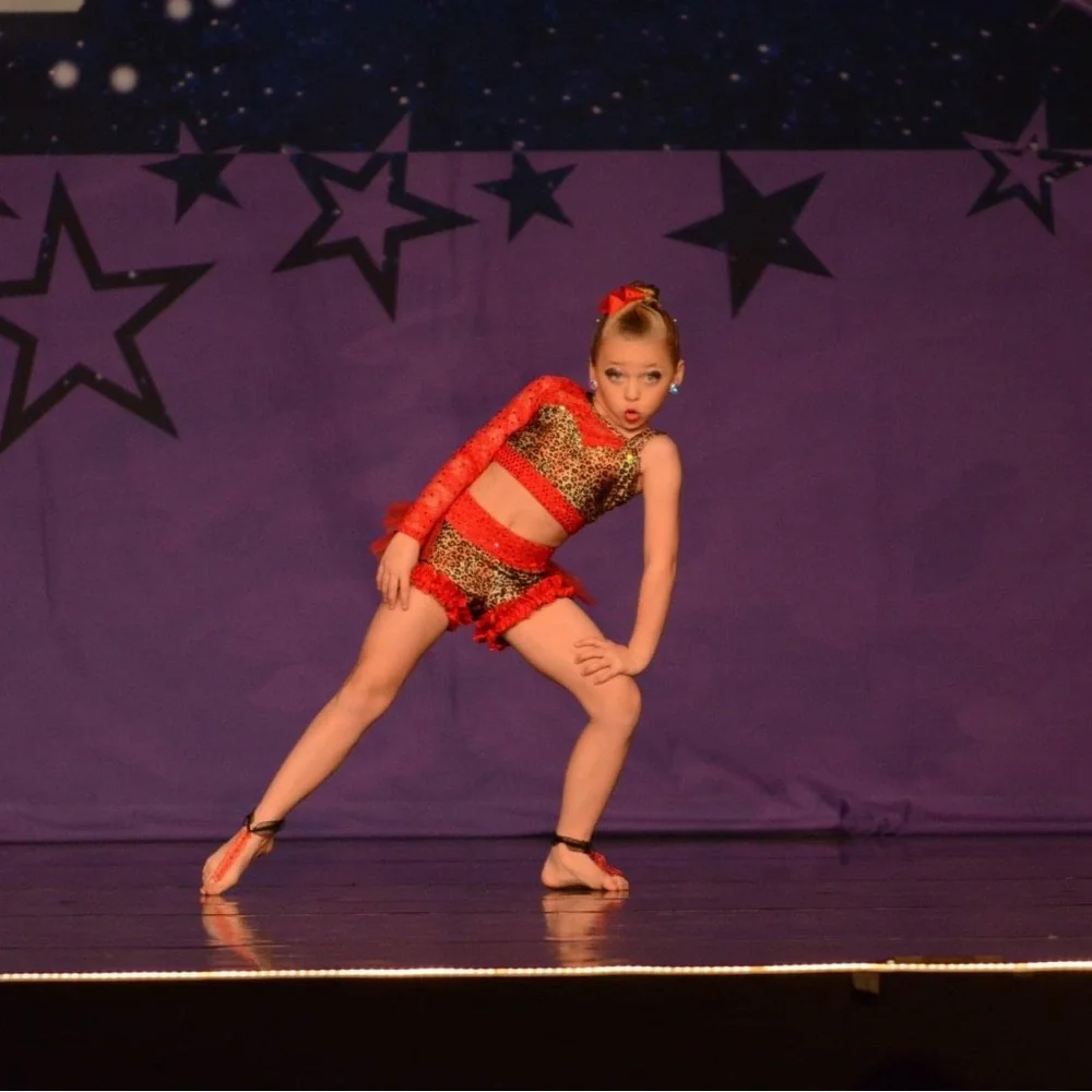 Custom Jazz Costume with tons of stones stunning on stage Youth Large